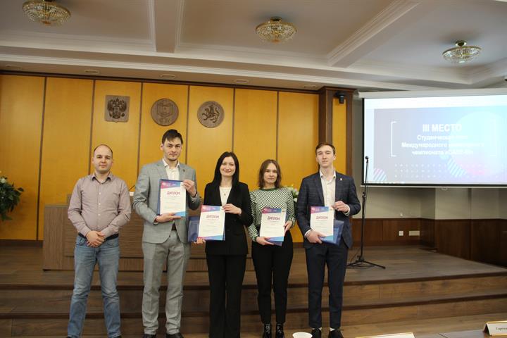 Студенты кафедры ПТЭ заняли третье место в Международном чемпионате "CASE-IN"