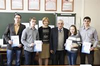 Награждение победителей Внутривузовской олимпиады по математике
