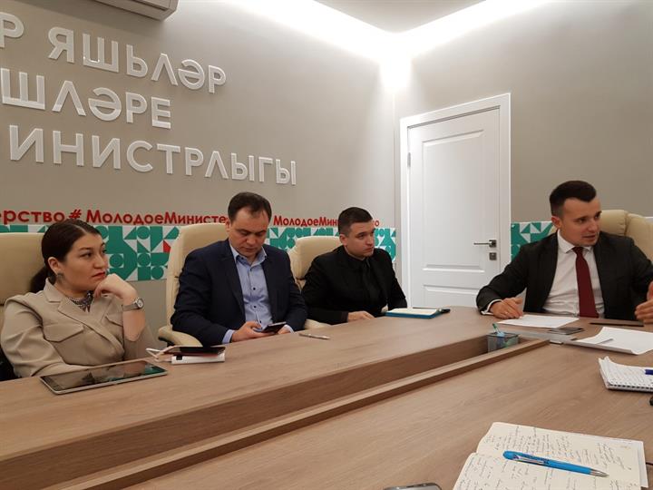 Молодые ученые Казани встретились с первым заместителем министра по делам молодежи РТ Тимуром Сулеймановым